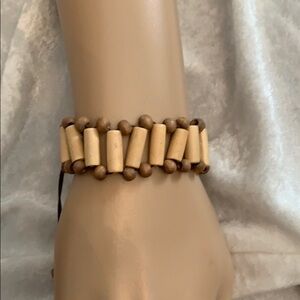 🍀 Vintage Wood Bohemian Adjustable Bracelet 🍀
